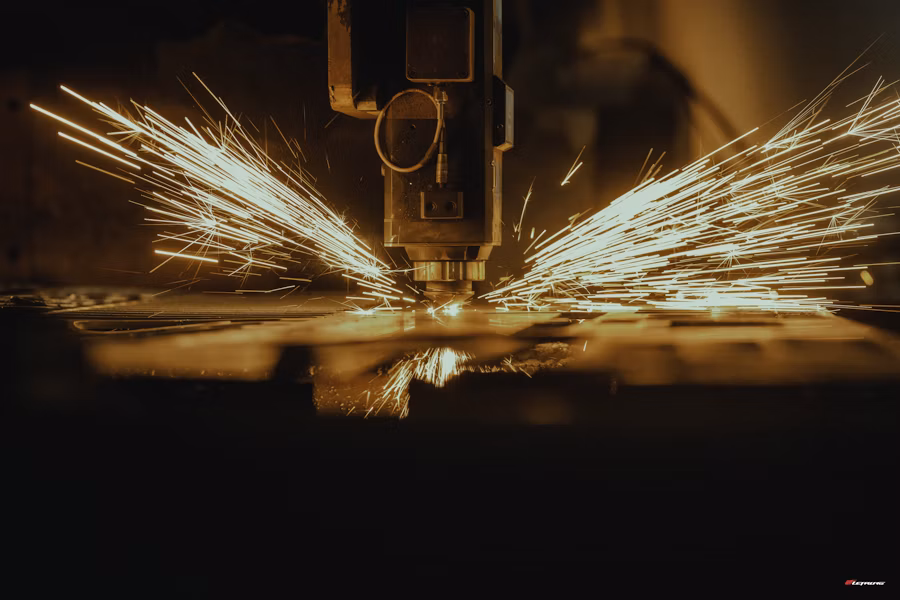CNC workshop floor